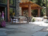 Diamond Gold Rush Flagstone patio