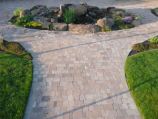 Old Countrystone pavers over heated underlayment