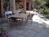 'Idaho Diamond' flagstone mixed with 'Gold Rush' flagstone