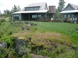 Full view of landscape and lawn