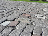 Natural European pavers quarried in the 1700s