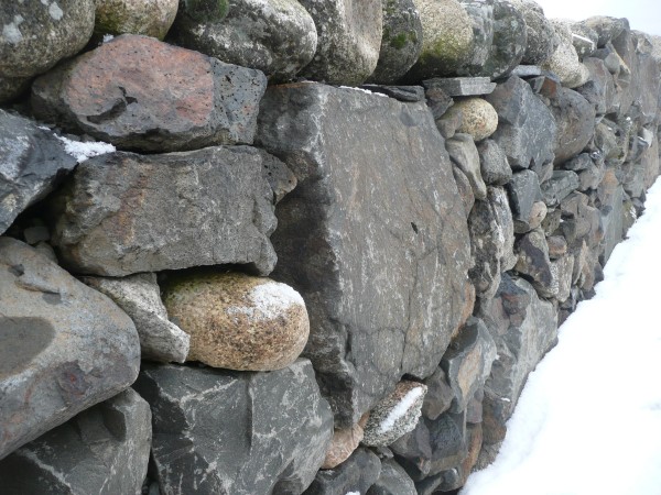 Put your best face forward when stacking stone